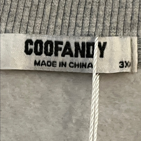 NWT Heather Gray Crewneck Sweatshirt - Picture 2 of 8